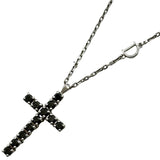 ダミアーニ DAMIANI プレスティージュネックレス ホワイトゴールド 750 ブラックダイヤモンド ジュエリー