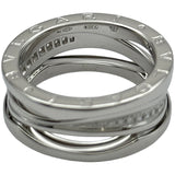 ブルガリ BVLGARI ビーゼロワンレジェンドリング ホワイトゴールド Au750 ダイヤモンド ジュエリー