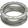ブルガリ BVLGARI ビーゼロワンレジェンドリング ホワイトゴールド Au750 ダイヤモンド ジュエリー