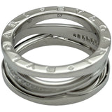 ブルガリ BVLGARI ビーゼロワンレジェンドリング ホワイトゴールド Au750 ダイヤモンド ジュエリー