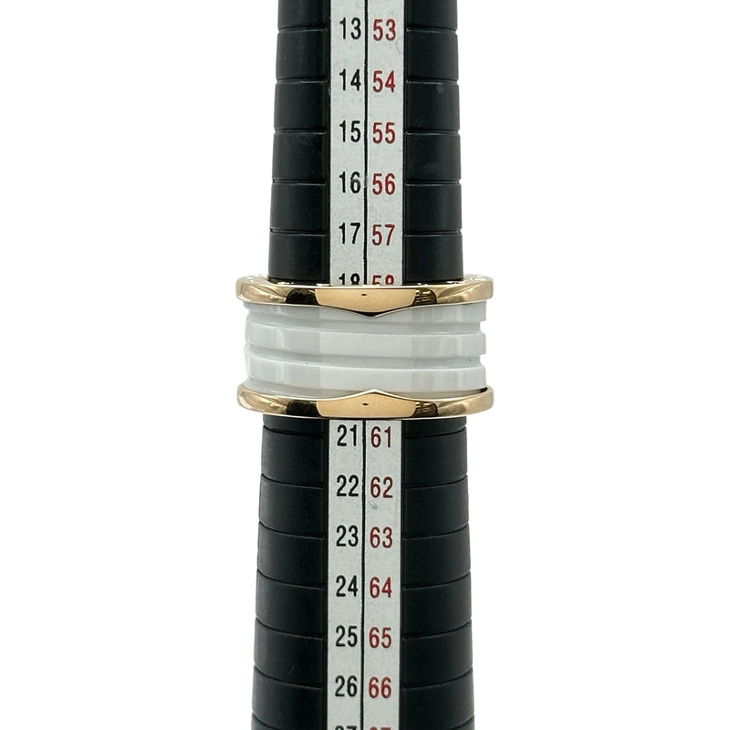 ブルガリ BVLGARI ビーゼロワンリング4バンド(M) ピンクゴールド 750