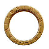 ブルガリ BVLGARI ビーゼロワンロックリング ピンクゴールド Au750 ブラックセラミック ジュエリー
