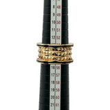ブルガリ BVLGARI ビーゼロワンロックリング ピンクゴールド Au750 ブラックセラミック ジュエリー