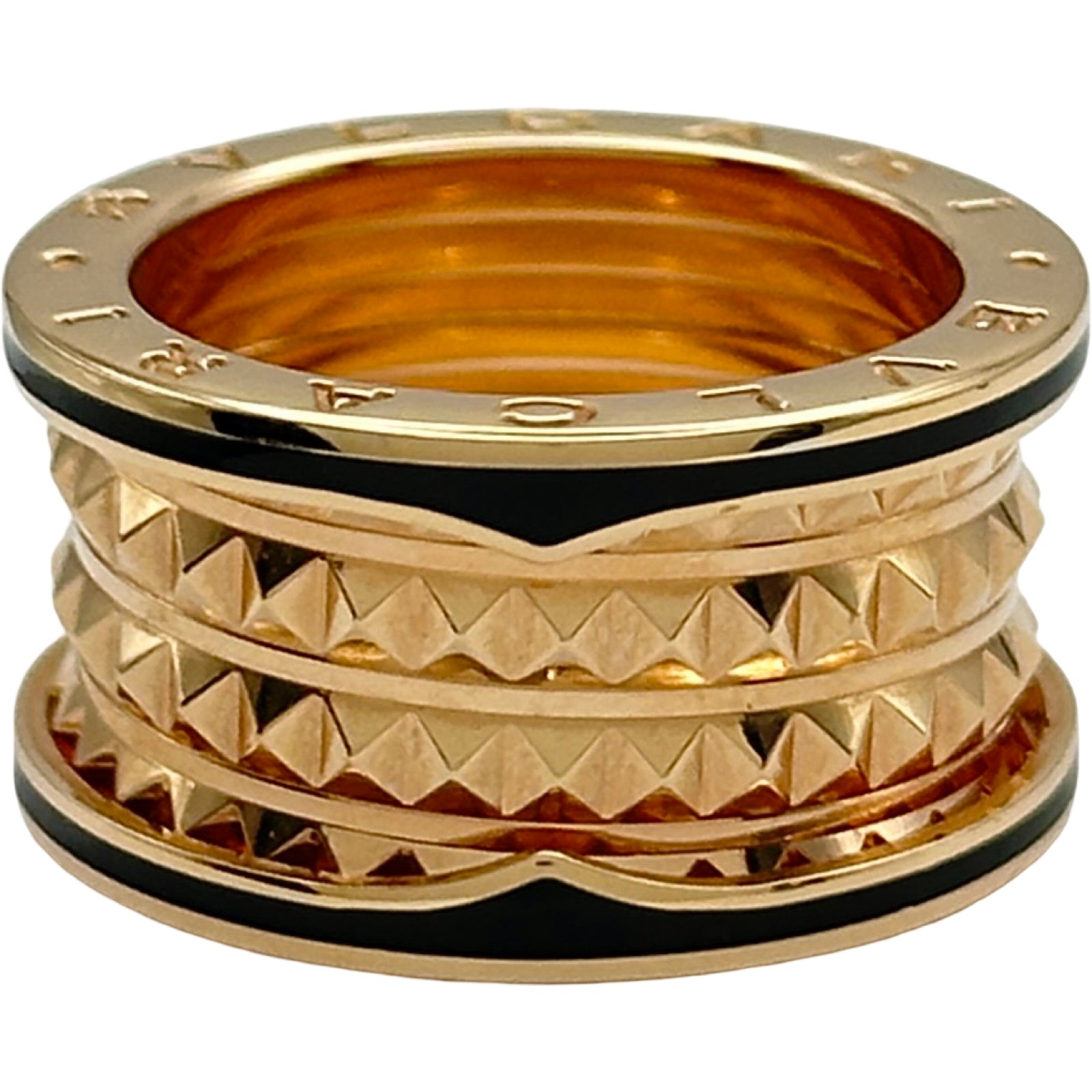 ブルガリ BVLGARI ビーゼロワンロックリング ピンクゴールド Au750