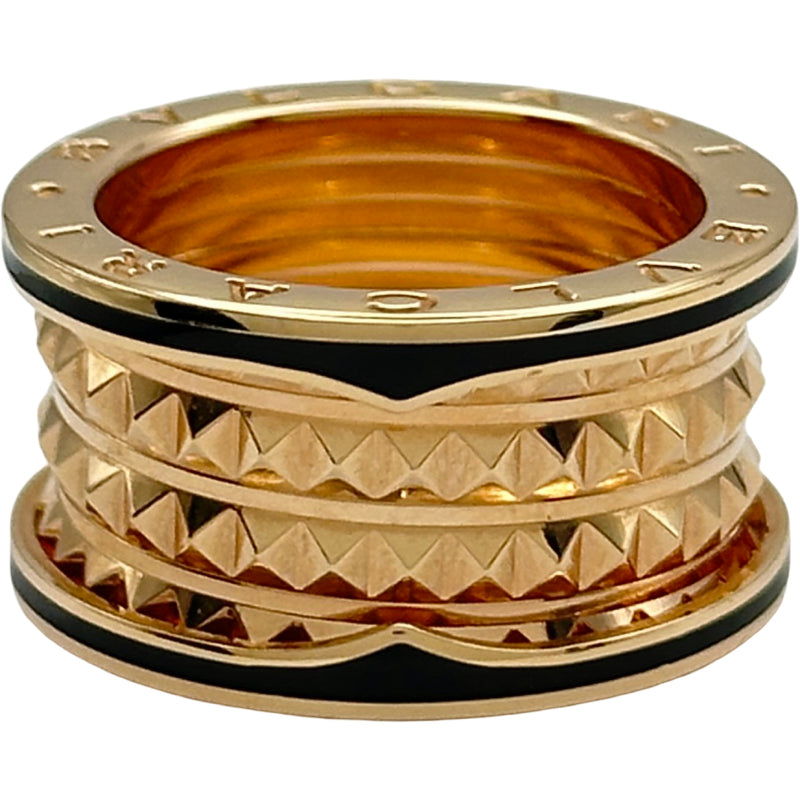 ブルガリ BVLGARI ビーゼロワンロックリング ピンクゴールド Au750
