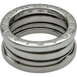 ブルガリ BVLGARI ビーゼロワンリング 3バンド(M) ホワイトゴールド 750 ジュエリー