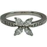 ティファニー TIFFANY＆CO ビクトリアリング プラチナ Pt950 ダイヤモンド ジュエリー