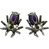 ショーメ CHAUMET アトラップモワピアス ホワイトゴールド 750 アメシスト ジュエリー