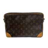ルイ・ヴィトン LOUIS VUITTON トロカデロGM M51272 ブラウン PVC レザー レディース ショルダーバッグ