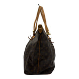 ルイ・ヴィトン LOUIS VUITTON パレルモGM M40146 ブラウン モノグラム/レザー レディース ショルダーバッグ