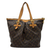 ルイ・ヴィトン LOUIS VUITTON パレルモGM M40146 ブラウン モノグラム/レザー レディース ショルダーバッグ