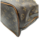 ルイ・ヴィトン LOUIS VUITTON パレルモGM M40146 ブラウン モノグラム/レザー レディース ショルダーバッグ