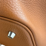 エルメス HERMES ピコタンロックMM C刻印 ゴールド/SV金具 トリヨン レディース ハンドバッグ