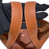 エルメス HERMES ピコタンロックMM C刻印 ゴールド/SV金具 トリヨン レディース ハンドバッグ