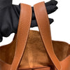 エルメス HERMES ピコタンロックMM C刻印 ゴールド/SV金具 トリヨン レディース ハンドバッグ