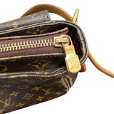 ルイ・ヴィトン LOUIS VUITTON ヴィシテGM M51163 ブラック PVC レザー レディース ハンドバッグ