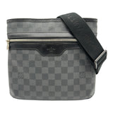 ルイ・ヴィトン LOUIS VUITTON トマス N58028 ブラック/グレー ダミエグラフィット/レザー メンズ ショルダーバッグ