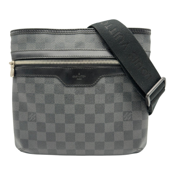 ルイ・ヴィトン LOUIS VUITTON トマス N58028 ブラック/グレー ダミエ