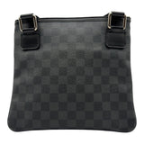 ルイ・ヴィトン LOUIS VUITTON トマス N58028 ブラック/グレー ダミエグラフィット/レザー メンズ ショルダーバッグ