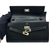 エルメス HERMES ケリートゥーゴー K刻印 ブラック シルバー/ゴールド金具 シェーブル レディース ショルダーバッグ