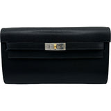 エルメス HERMES ケリートゥーゴー K刻印 ブラック シルバー/ゴールド金具 シェーブル レディース ショルダーバッグ