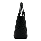 シャネル CHANEL カンボンライン トートラージ A25169 ブラック レザー レディース トートバッグ