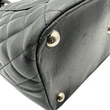 シャネル CHANEL カンボンライン トートラージ A25169 ブラック レザー レディース トートバッグ
