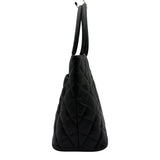 シャネル CHANEL 復刻トート A01804 7番台 ブラック キャビアスキン レディース トートバッグ