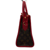 ルイ・ヴィトン LOUIS VUITTON ポパンクールPM M43433 ブラウン/レッド モノグラム/レザー レディース ショルダーバッグ