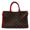 ルイ・ヴィトン LOUIS VUITTON ポパンクールPM M43433 ブラウン/レッド モノグラム/レザー レディース ショルダーバッグ