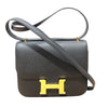 エルメス HERMES コンスタンスミニ B刻 ブラック×ゴールド金具 エプソン レディース ショルダーバッグ