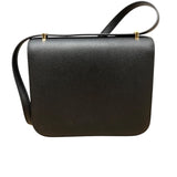 エルメス HERMES コンスタンスミニ B刻 ブラック×ゴールド金具 エプソン レディース ショルダーバッグ