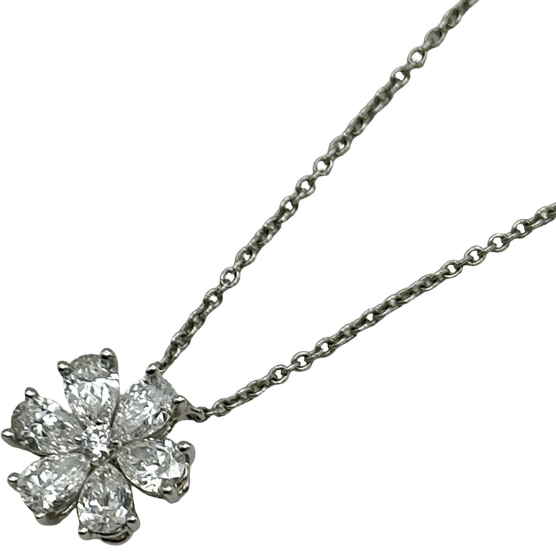 ハリーウィンストン HARRY WINSTON フォーゲットミーノットネックレス 