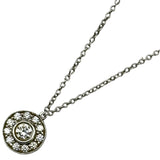 ティファニー TIFFANY＆CO サークレットネックレス プラチナ Pt950 ダイヤモンド ジュエリー