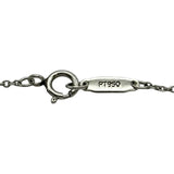 ティファニー TIFFANY＆CO サークレットネックレス プラチナ Pt950 ダイヤモンド ジュエリー