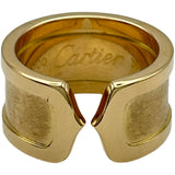 カルティエ Cartier C2リングLM ゴールド 750 ジュエリー