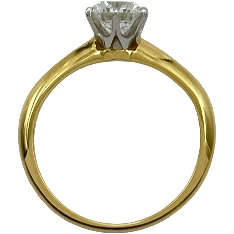 ティファニー TIFFANY＆CO ソリティアリング ゴールド 18K