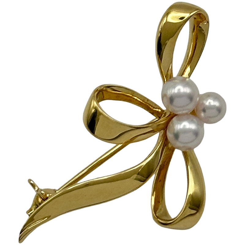 ミキモト MIKIMOTO ブローチ ゴールド K18 パール ジュエリー | 中古