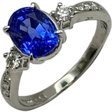 タサキ TASAKI リング プラチナ Pt900 タンザナイト ジュエリー