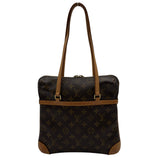 ルイ・ヴィトン LOUIS VUITTON クーサンGM M51141 ブラウン モノグラム/レザー レディース ショルダーバッグ