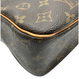 ルイ・ヴィトン LOUIS VUITTON シテGM M51181 ブラウン モノグラム/レザー レディース ショルダーバッグ