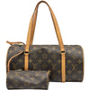 ルイ・ヴィトン LOUIS VUITTON パピヨン30 M51385 ブラウン モノグラムキャンバス レディース ショルダーバッグ