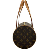 ルイ・ヴィトン LOUIS VUITTON パピヨン30 M51385 ブラウン モノグラムキャンバス レディース ショルダーバッグ