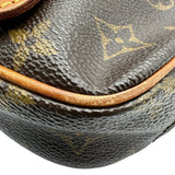 ルイ・ヴィトン LOUIS VUITTON ポシェット・ガンジュ M51870 ブラウン モノグラム/レザー レディース ボディバッグ