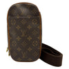 ルイ・ヴィトン LOUIS VUITTON ポシェット・ガンジュ M51870 ブラウン モノグラム/レザー レディース ボディバッグ