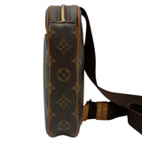 ルイ・ヴィトン LOUIS VUITTON ポシェット・ガンジュ M51870 ブラウン モノグラム/レザー レディース ボディバッグ