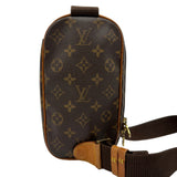 ルイ・ヴィトン LOUIS VUITTON ポシェット・ガンジュ M51870 ブラウン モノグラム/レザー レディース ボディバッグ