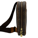 ルイ・ヴィトン LOUIS VUITTON ポシェット・ガンジュ M51870 ブラウン モノグラム/レザー レディース ボディバッグ
