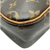 ルイ・ヴィトン LOUIS VUITTON ヴィバシテGM M51163 ブラウン モノグラム/レザー レディース ショルダーバッグ