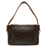 ルイ・ヴィトン LOUIS VUITTON ヴィバシテGM M51163 ブラウン モノグラム/レザー レディース ショルダーバッグ